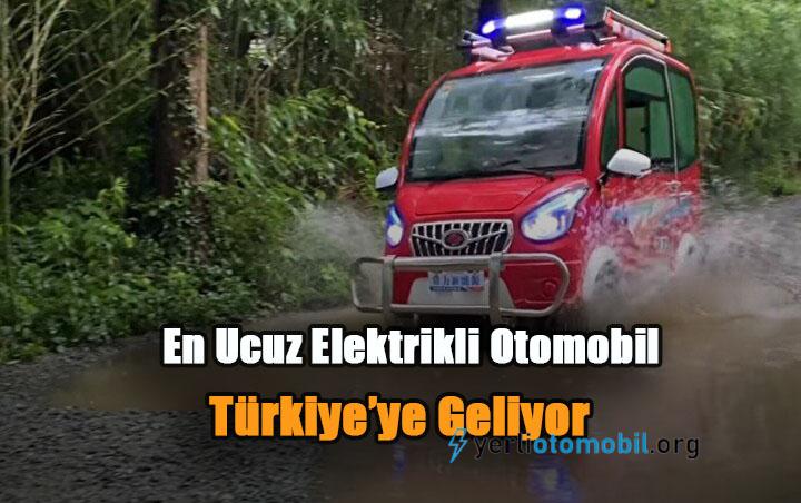 En Ucuz Elektrikli Otomobil Türkiye'ye Geliyor